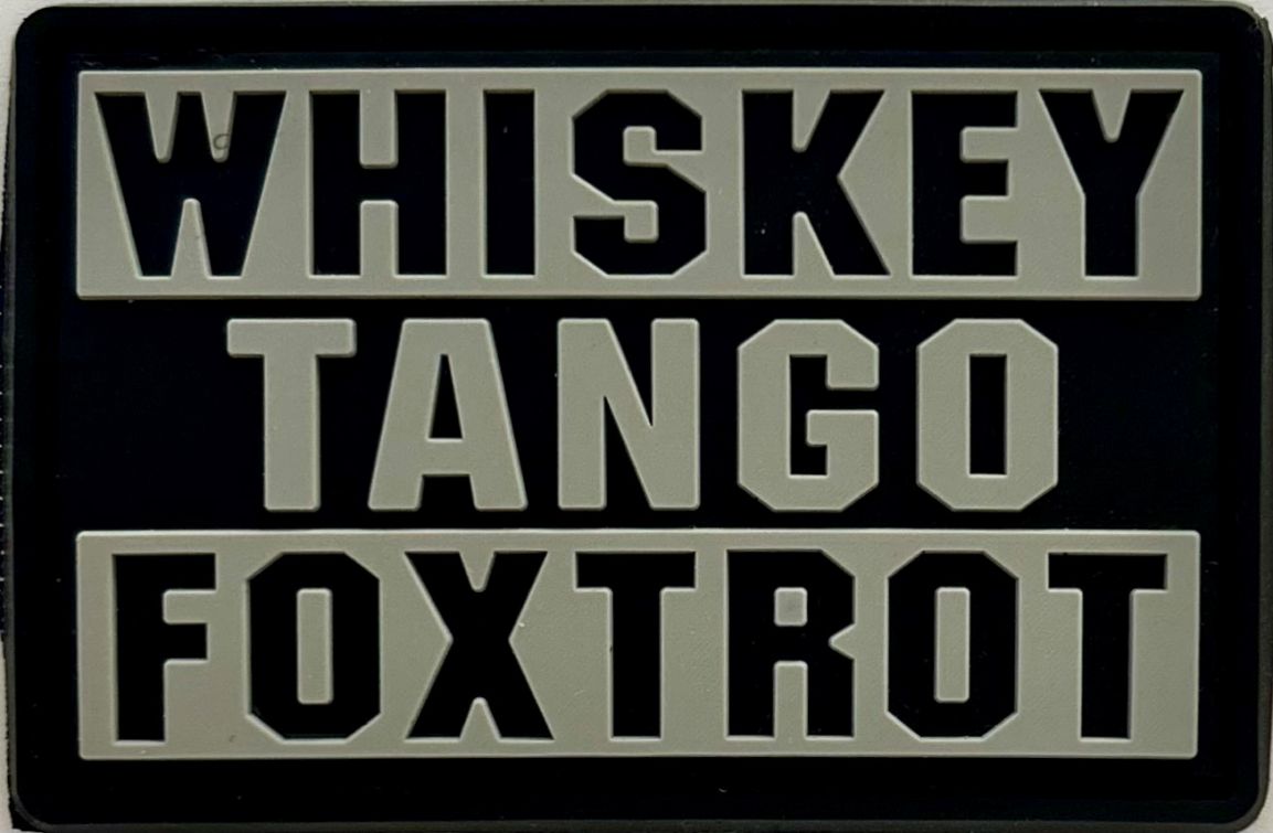 WHISKEY TANGO FOXTROT - GRAPHITE